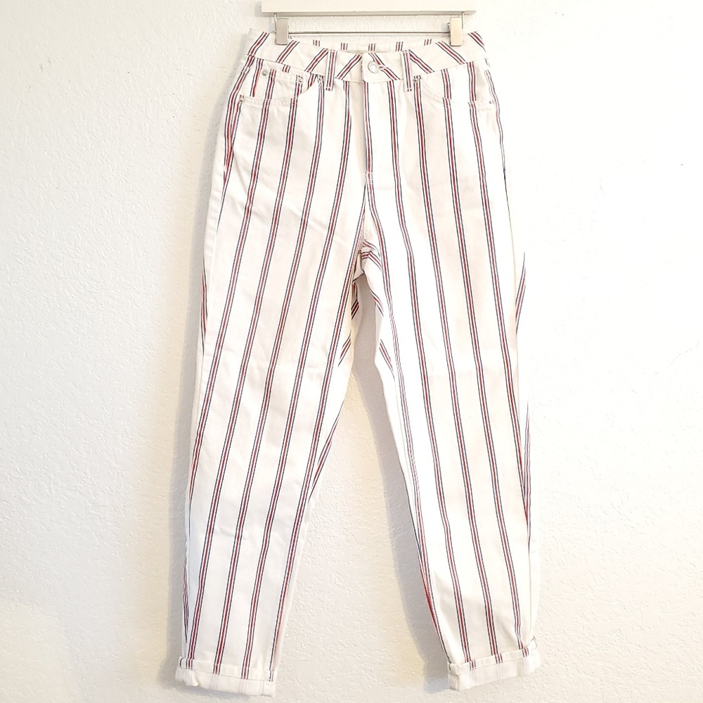NWOT Top Shop Moto Mom Jean's